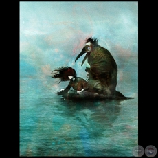 The Morigan - Ilustración de Samuel Araya - Colección: Portfolio 2015